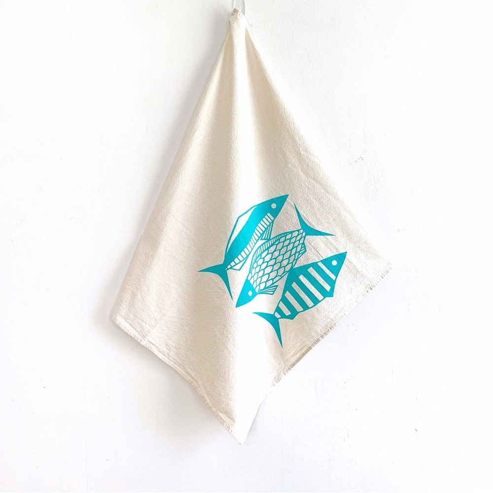 Betsy Thompson Studio Large Nautical Towel / Linen Wall Art